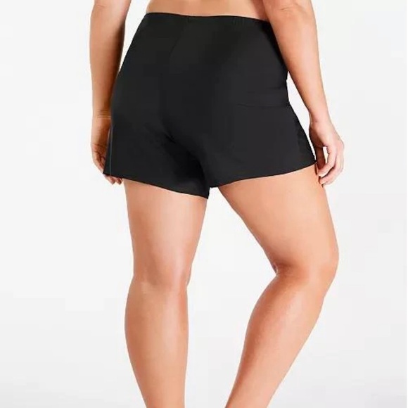 Island Escape Plus Size Swim Shorts 